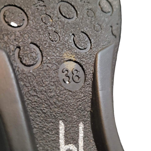 Patrizia Spring Step Brown Leathee Low Wedge Slip On Size 38 - Picture 7 of 7